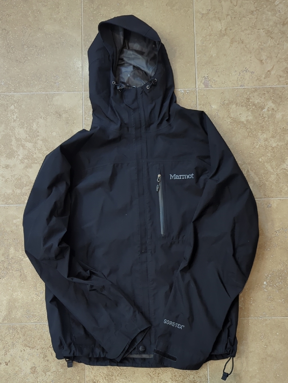 Marmot Minimalist Jacket - Black GORE-TEX - Men's Size Small